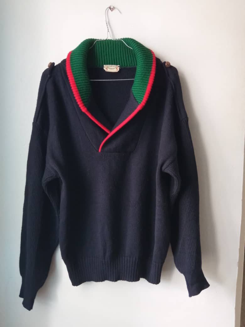 Vintage 80s Boneville by Massimo Osti Archive Wool Sweater