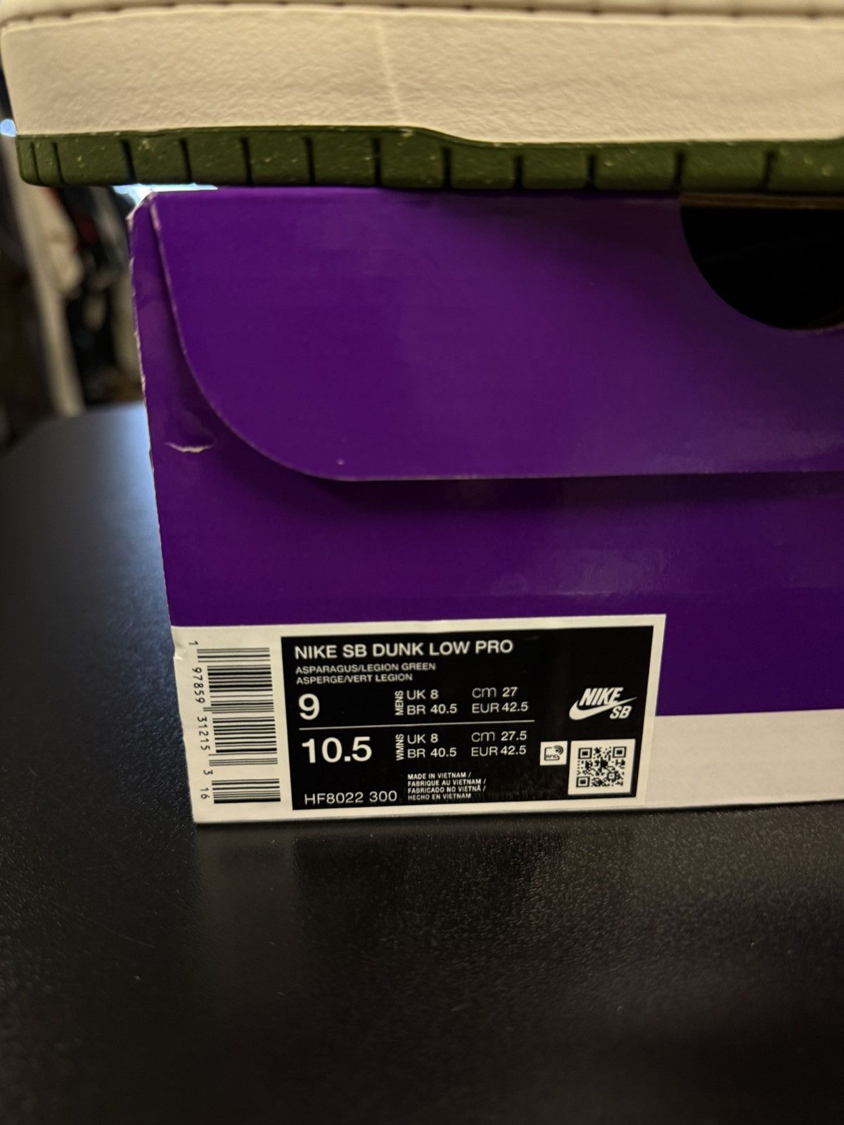 Nike Nike Dunk Low Yuto Horigome Matcha Size 9 (NEW) Size US 9 / EU 42 - 11 Thumbnail
