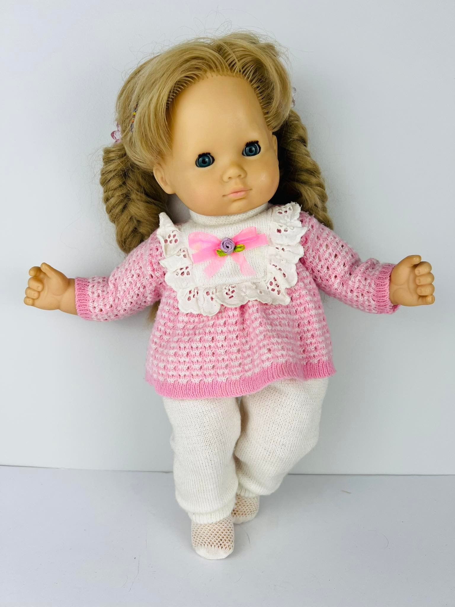 Vintage Vintage Gotz Collection Doll Vinyl Blond Hair Geman Marked Size ONE SIZE - 8 Thumbnail
