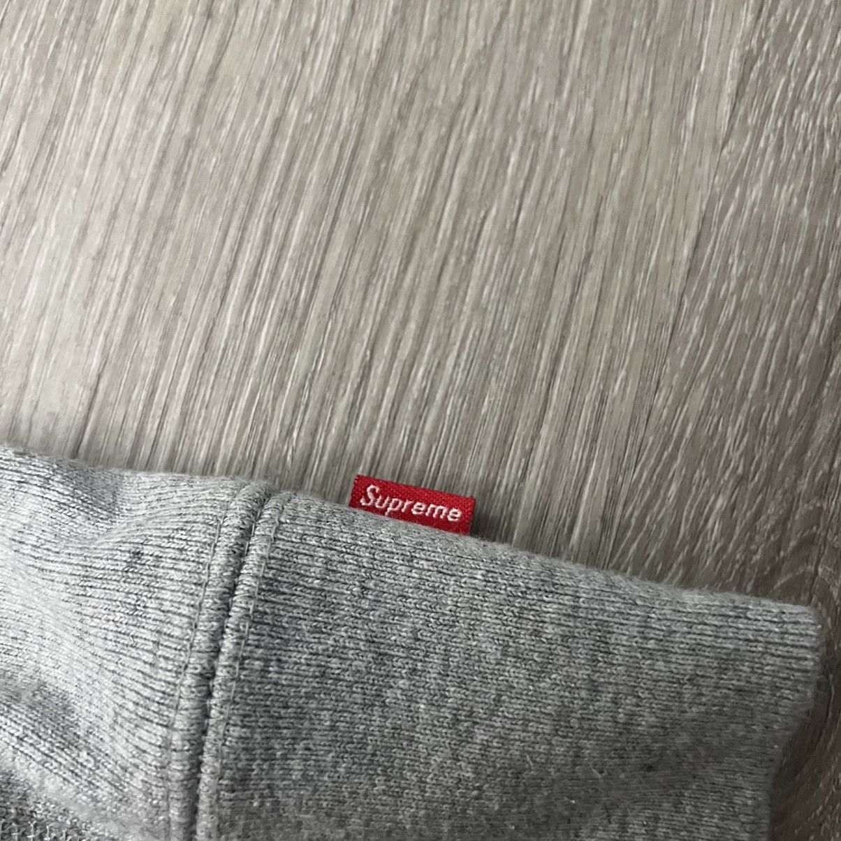 Supreme Supreme Box Logo Hoodie Grey/Orange FW17 Size US M / EU 48-50 / 2 - 8 Thumbnail