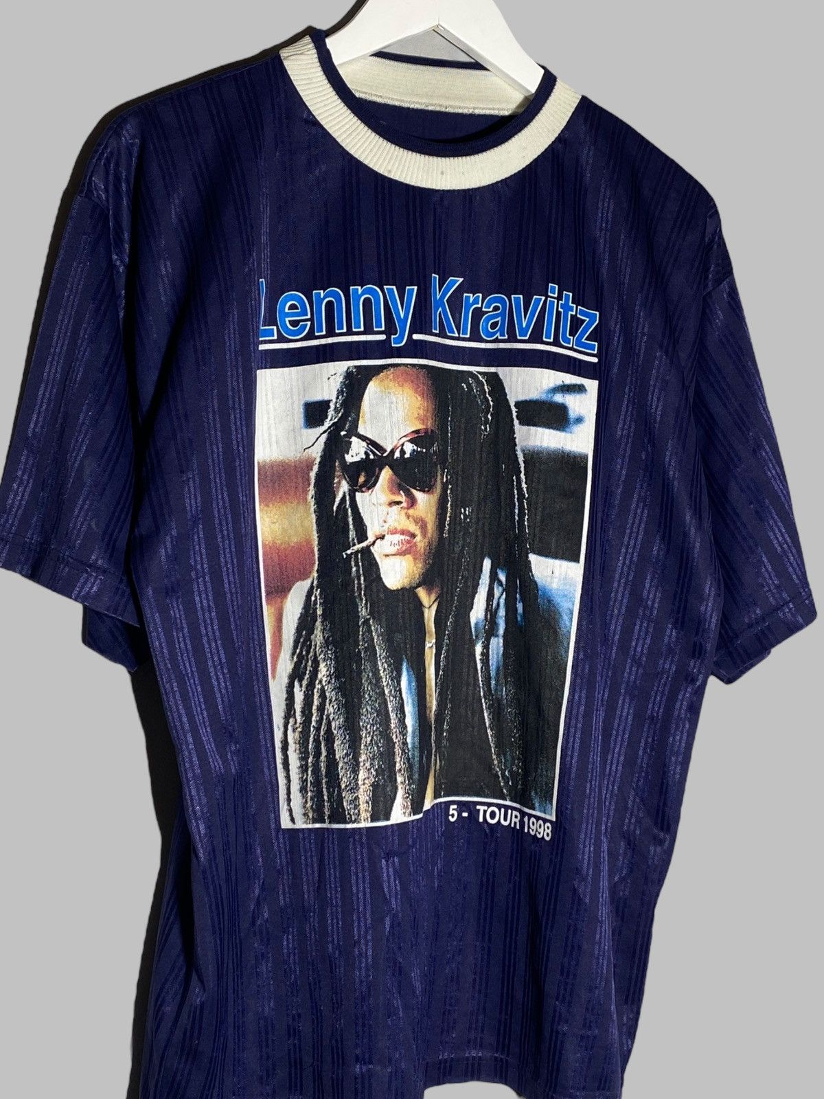 Band Tees × Vintage Vintage 1998 Lenny Kravitz 5 December Tour T-shirt Size US M / EU 48-50 / 2 - 3 Thumbnail