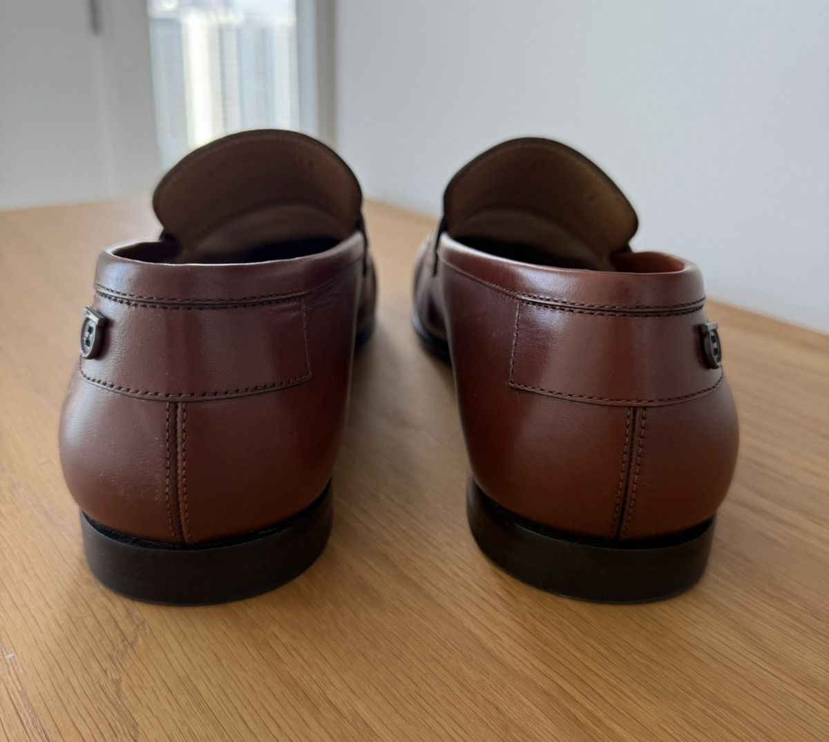 Salvatore Ferragamo Penny Loafers Size US 11 / EU 44 - 5 Thumbnail