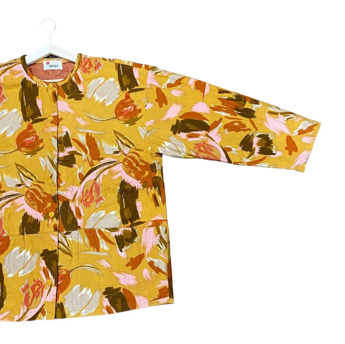 Kenzo Kenzo Ladies Floral Button Cardigan Size L / US 10 / IT 46 - 8 Thumbnail