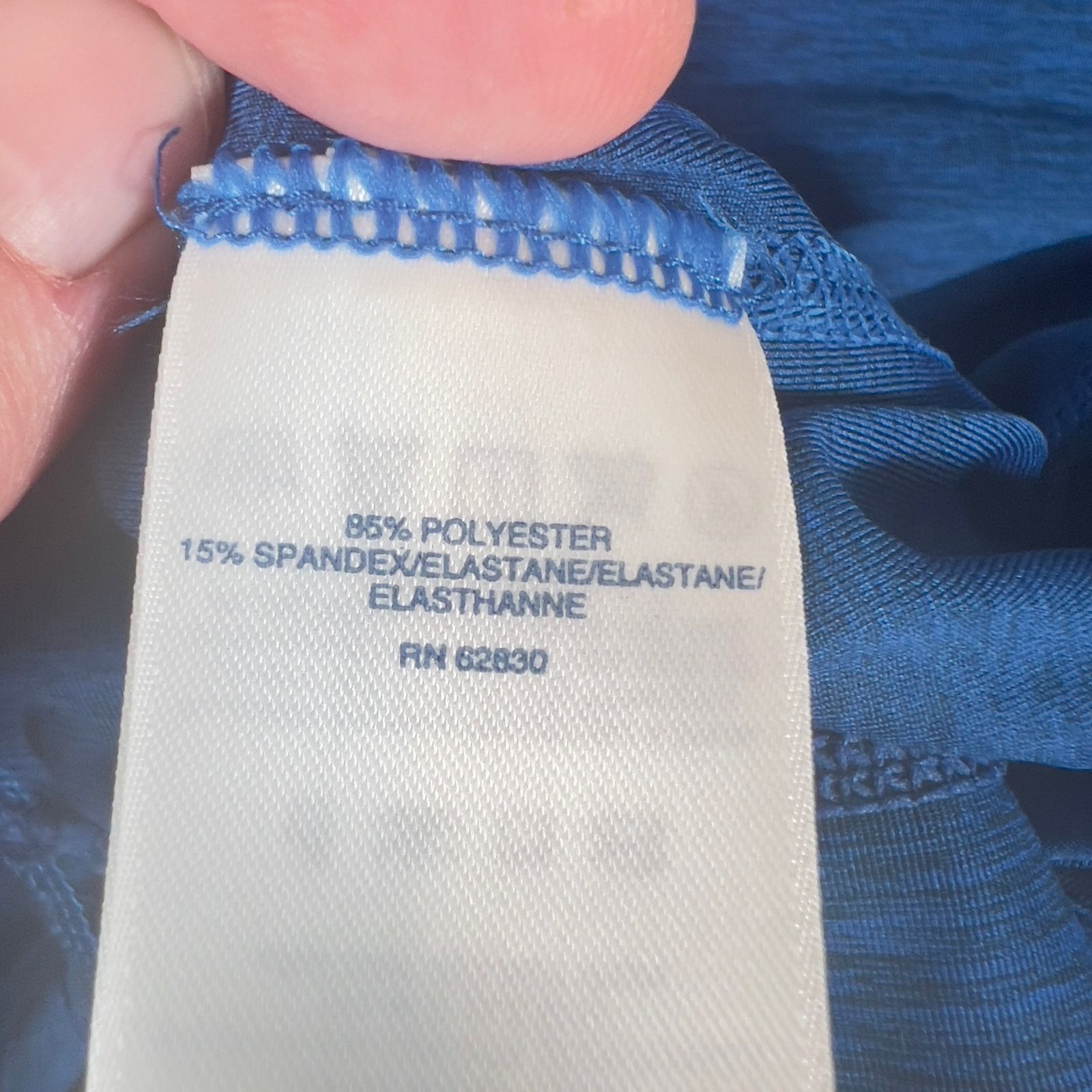 Lands' End Lands' End Workout Shirt Men Small Blue Wicking Quik Dry Jog Size US S / EU 44-46 / 1 - 7 Thumbnail