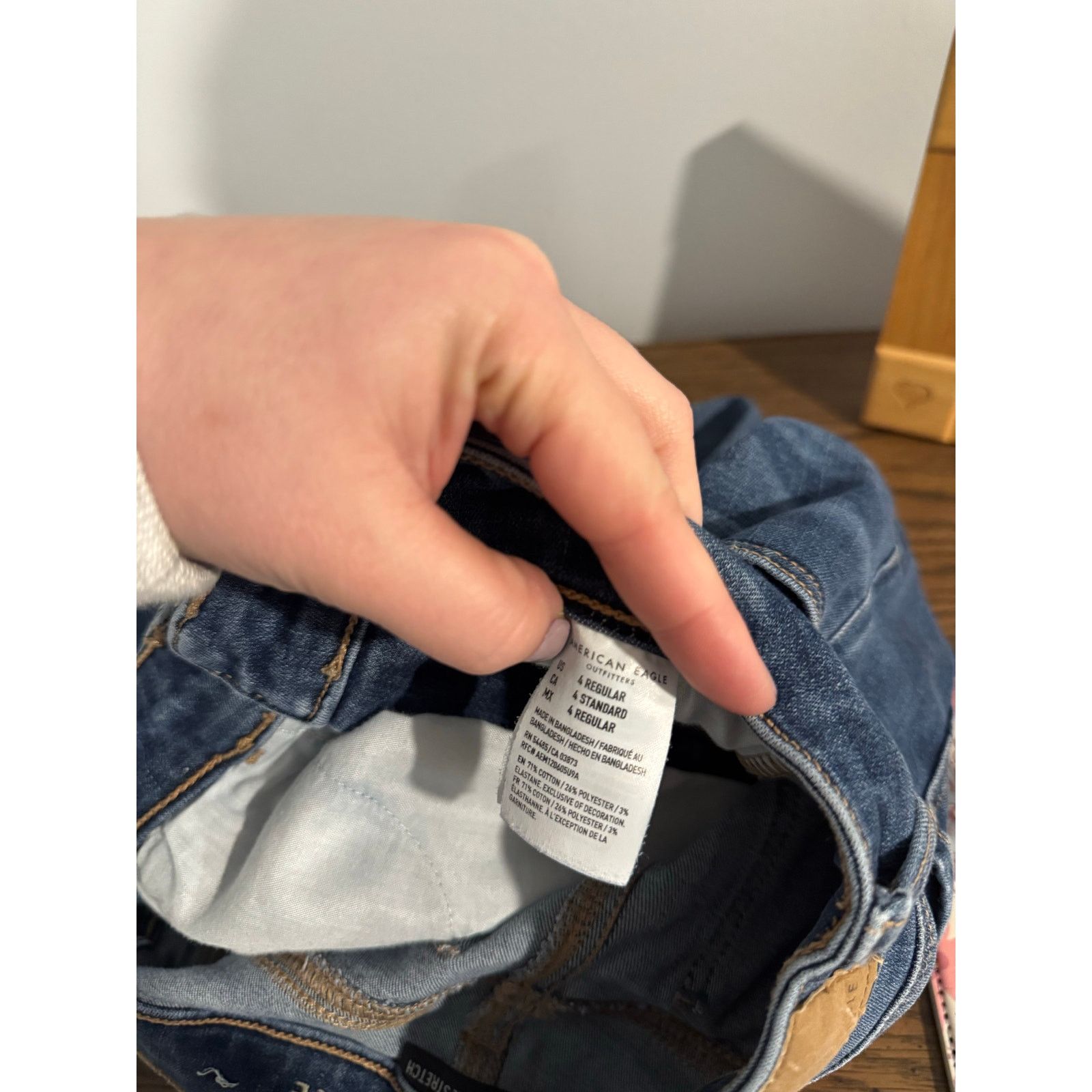 American Eagle Outfitters American Eagle High Rise Jeggings Size 4 Size 26" / US 2 / IT 38 - 4 Thumbnail