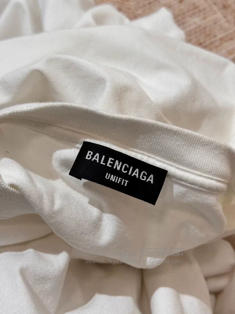 Balenciaga Balenciaga NASA White Short Sleeve - S Size US S / EU 44-46 / 1 - 3 Thumbnail
