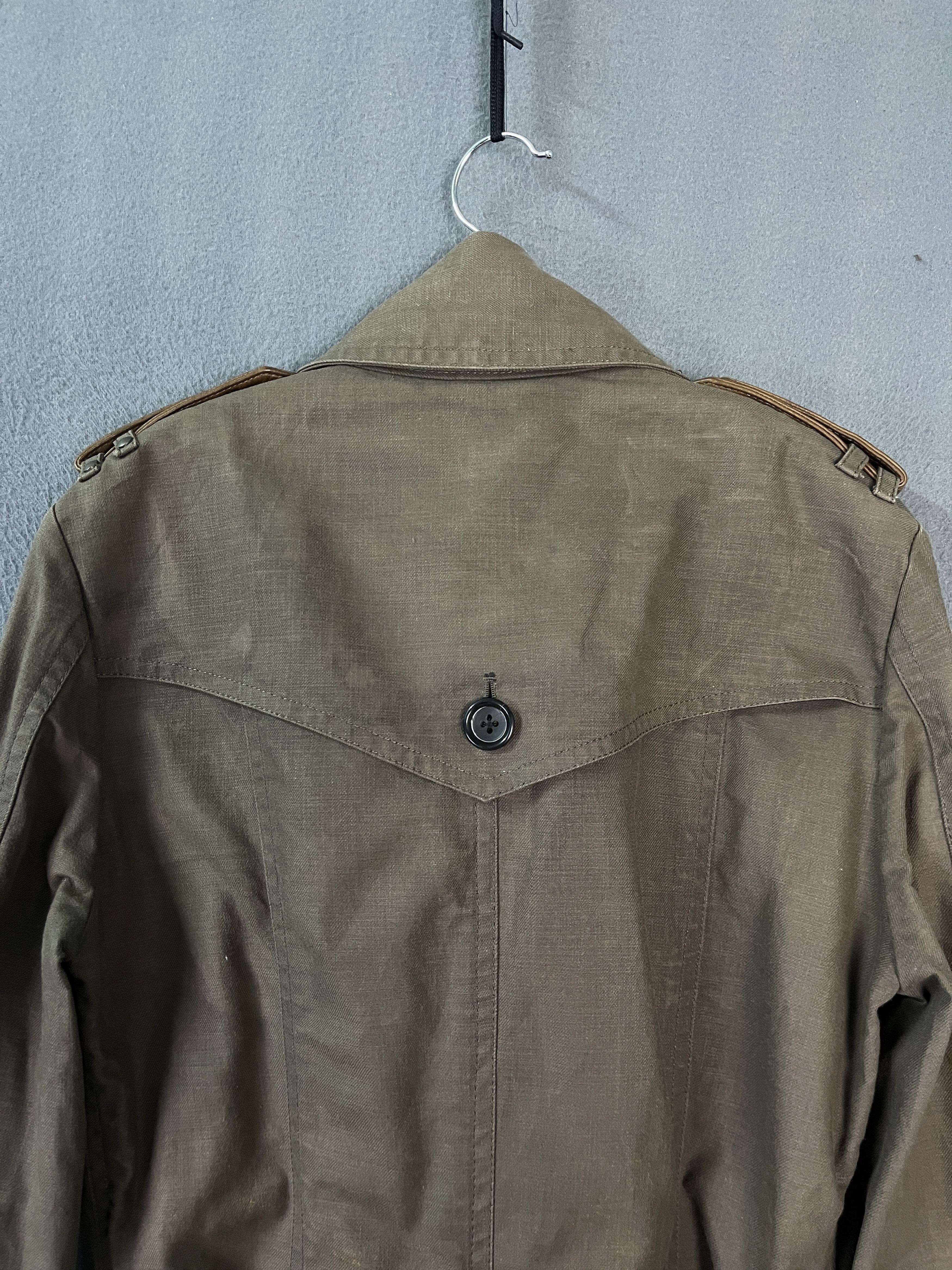 5351 POUR LES HOMMES 5351 Pour Les Hommes Trench Coat Leather Applied Size US S / EU 44-46 / 1 - 12 Thumbnail