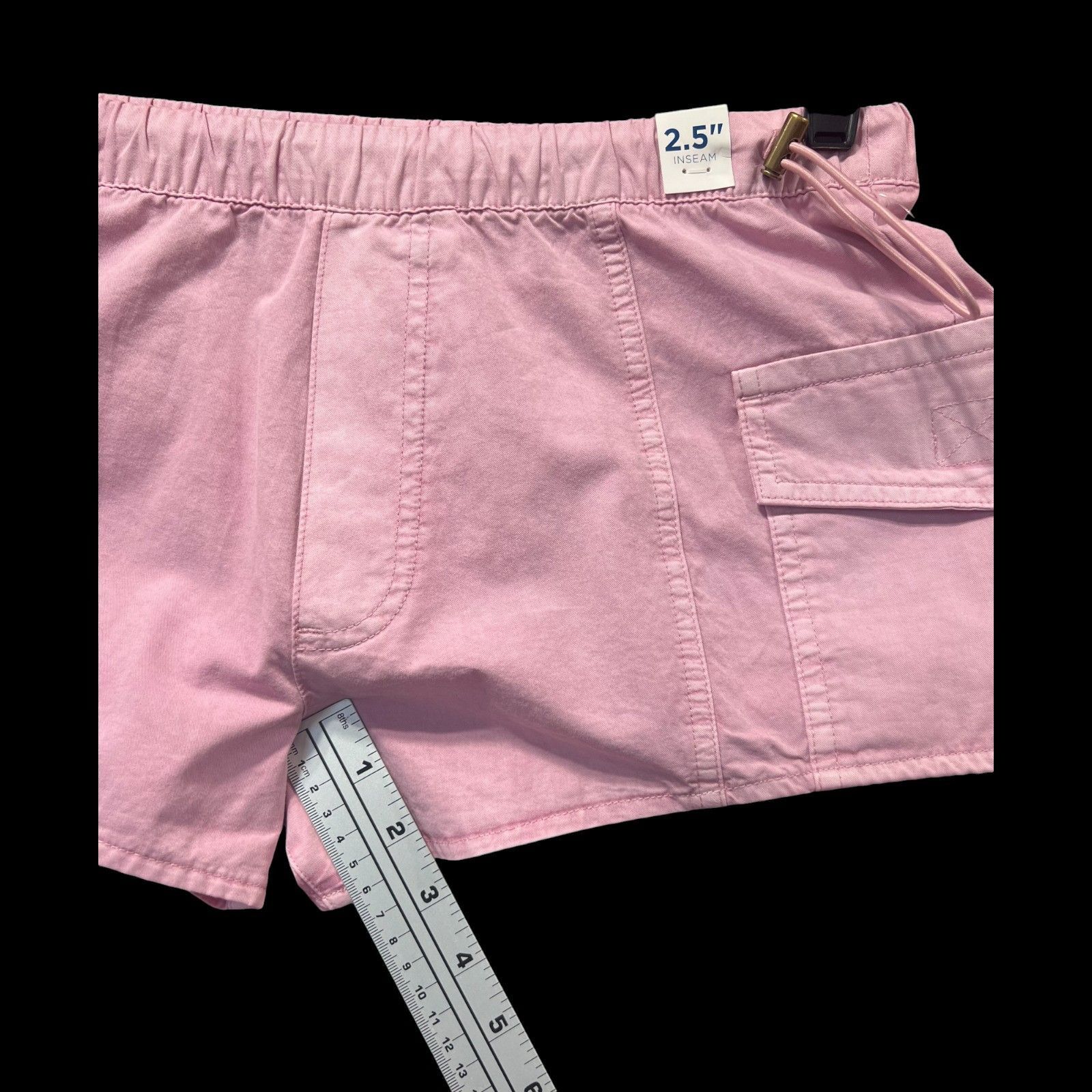 Arizona Jean Co. Arizona - Women's Low Rise Pull-On Short Juniors - Pink - Ex Size 30" / US 8 / IT 44 - 8 Thumbnail
