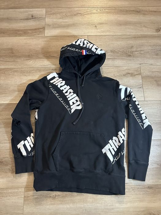 Thrasher x top huf hoodie