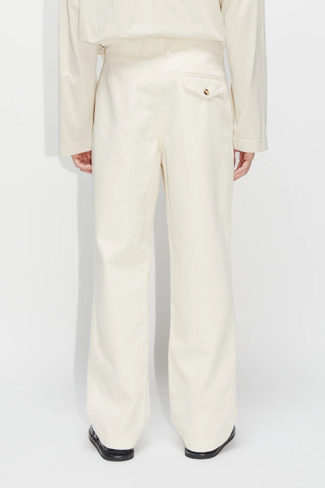 Hope Hope Stockholm Van Trousers Off White Size 50 Relaxed Fit Size US 34 / EU 50 - 2 Thumbnail