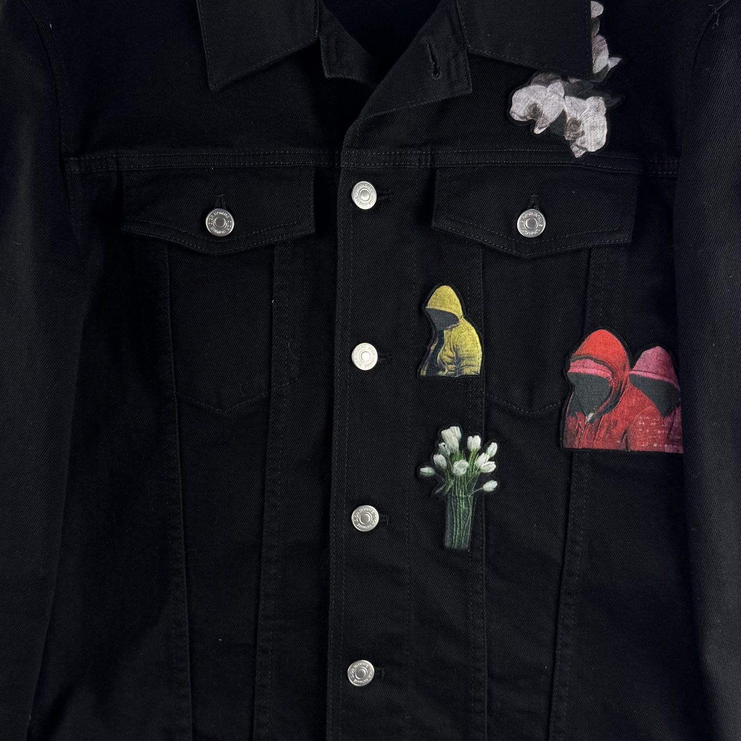 Dior Dior x Francois Bard Flower Patch Embroidered Denim Jacket Size US S / EU 44-46 / 1 - 4 Thumbnail