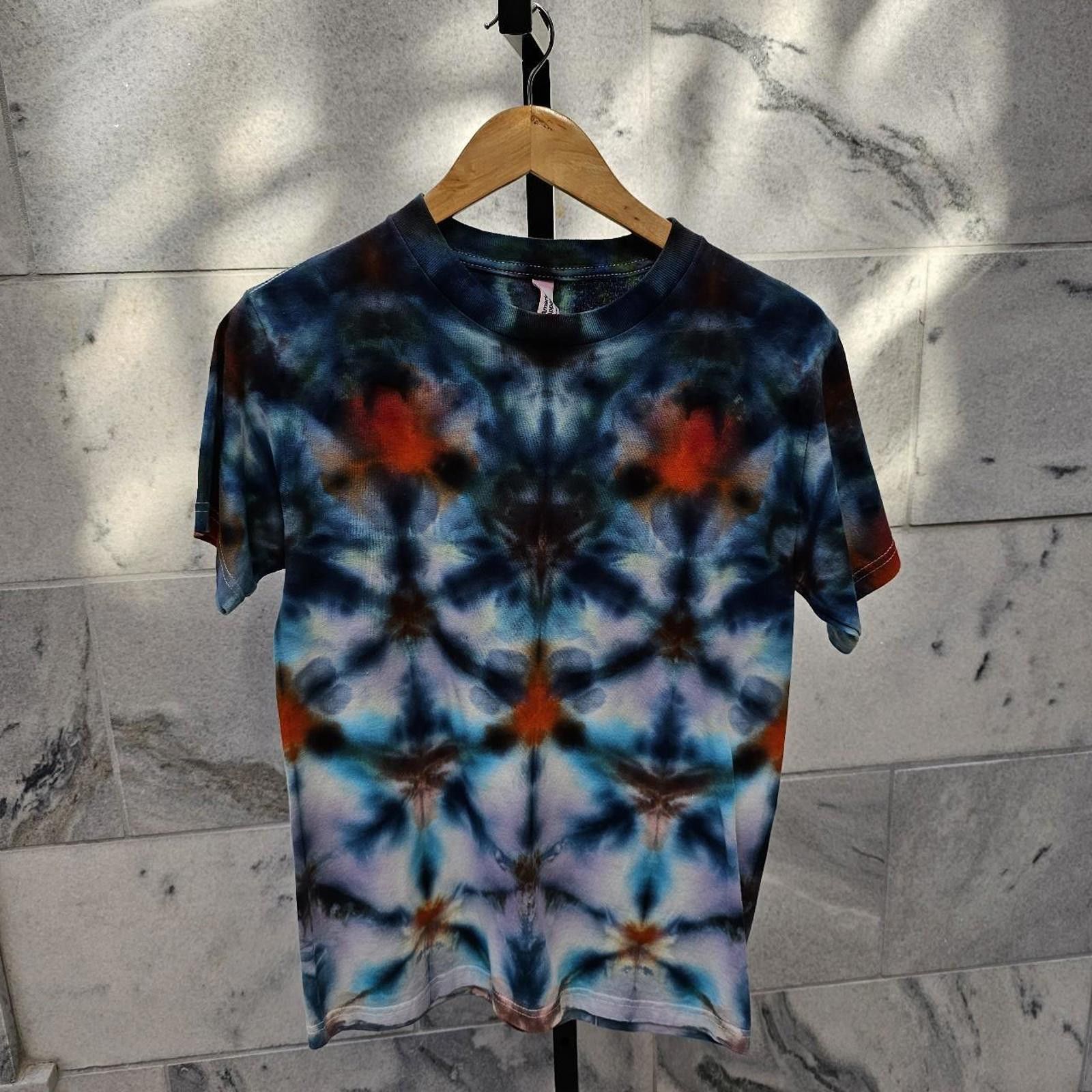 American Apparel American Apparel Handmade Tie-Dye T-shirt Size US S / EU 44-46 / 1 - 1 Thumbnail