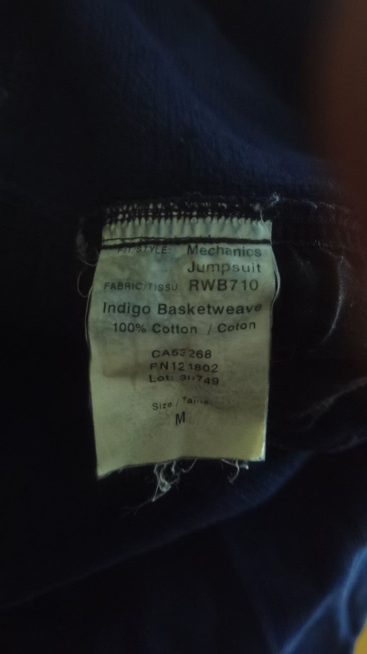 Naked & Famous Naked & Famous Denim Mechanic Jumpsuit Size US 32 / EU 48 - 3 Thumbnail