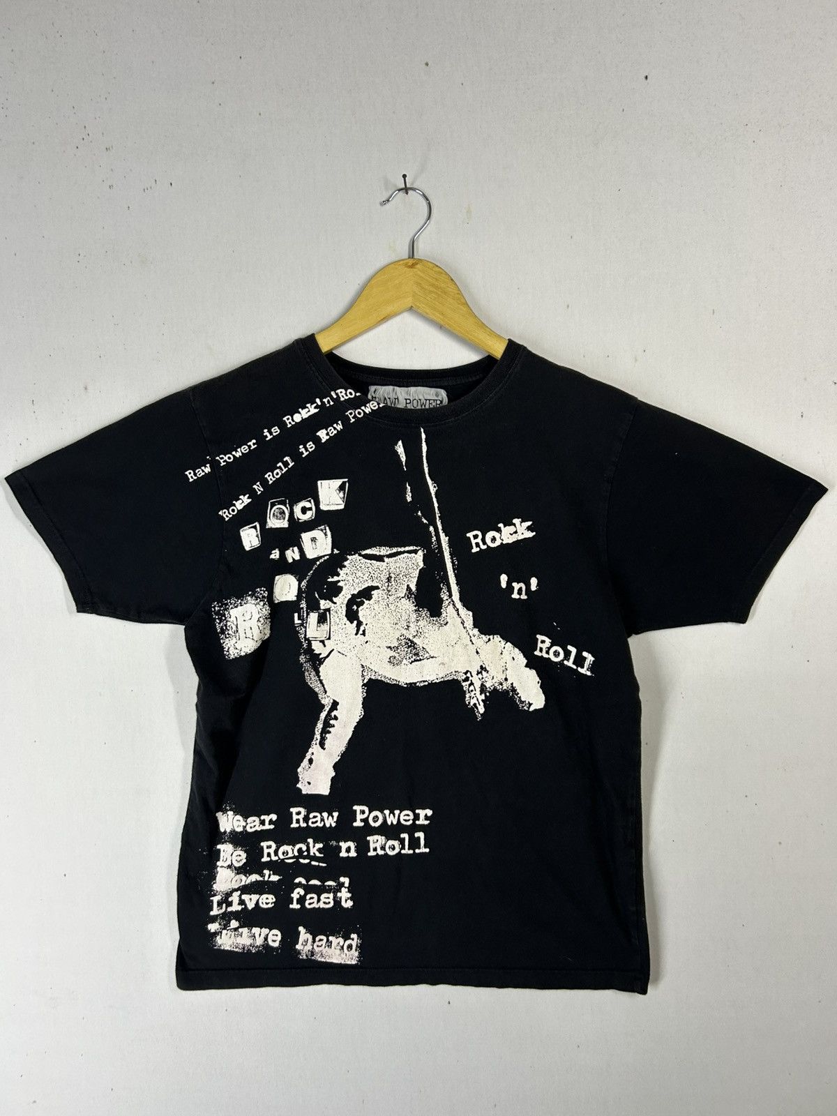 Band Tees × Vintage Vintage Raw Power tees Size US L / EU 52-54 / 3 - 1 Thumbnail