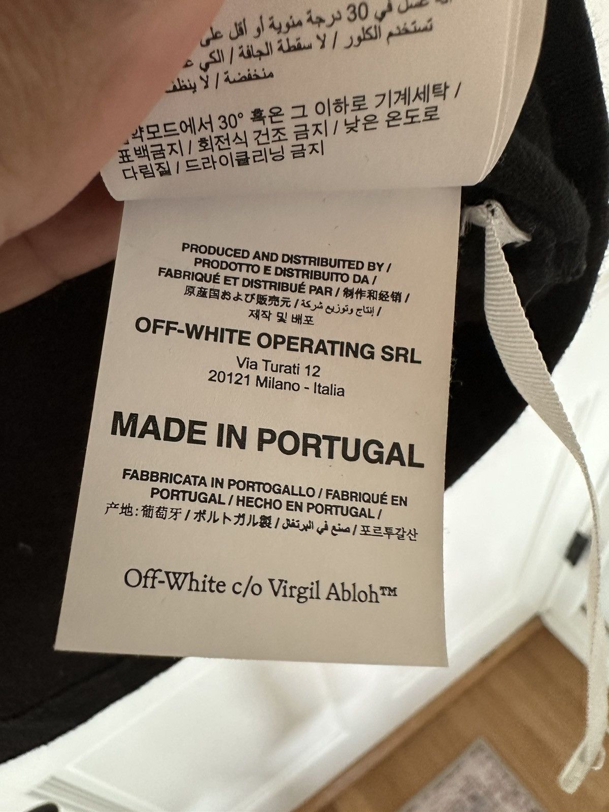 Off-White OFF-WHITE CARAVAGGIO ARROW SLIM S/S TEE Size US L / EU 52-54 / 3 - 7 Thumbnail