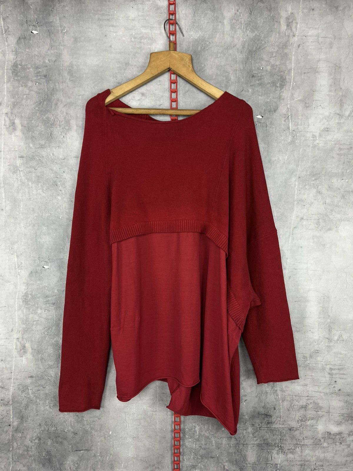 Rundholz Rundholz Dip Asymmetric Knit Sweater Size L / US 10 / IT 46 - 1 Thumbnail