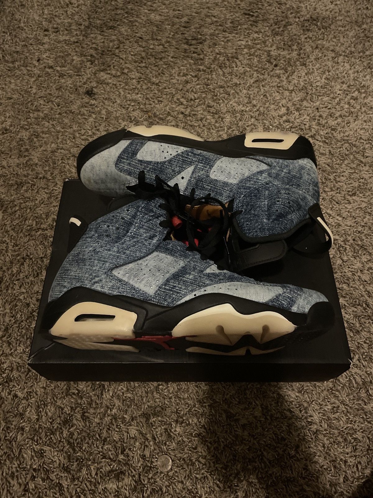Jordan Brand Denim Jordan 6 Size US 10 / EU 43 - 5 Thumbnail