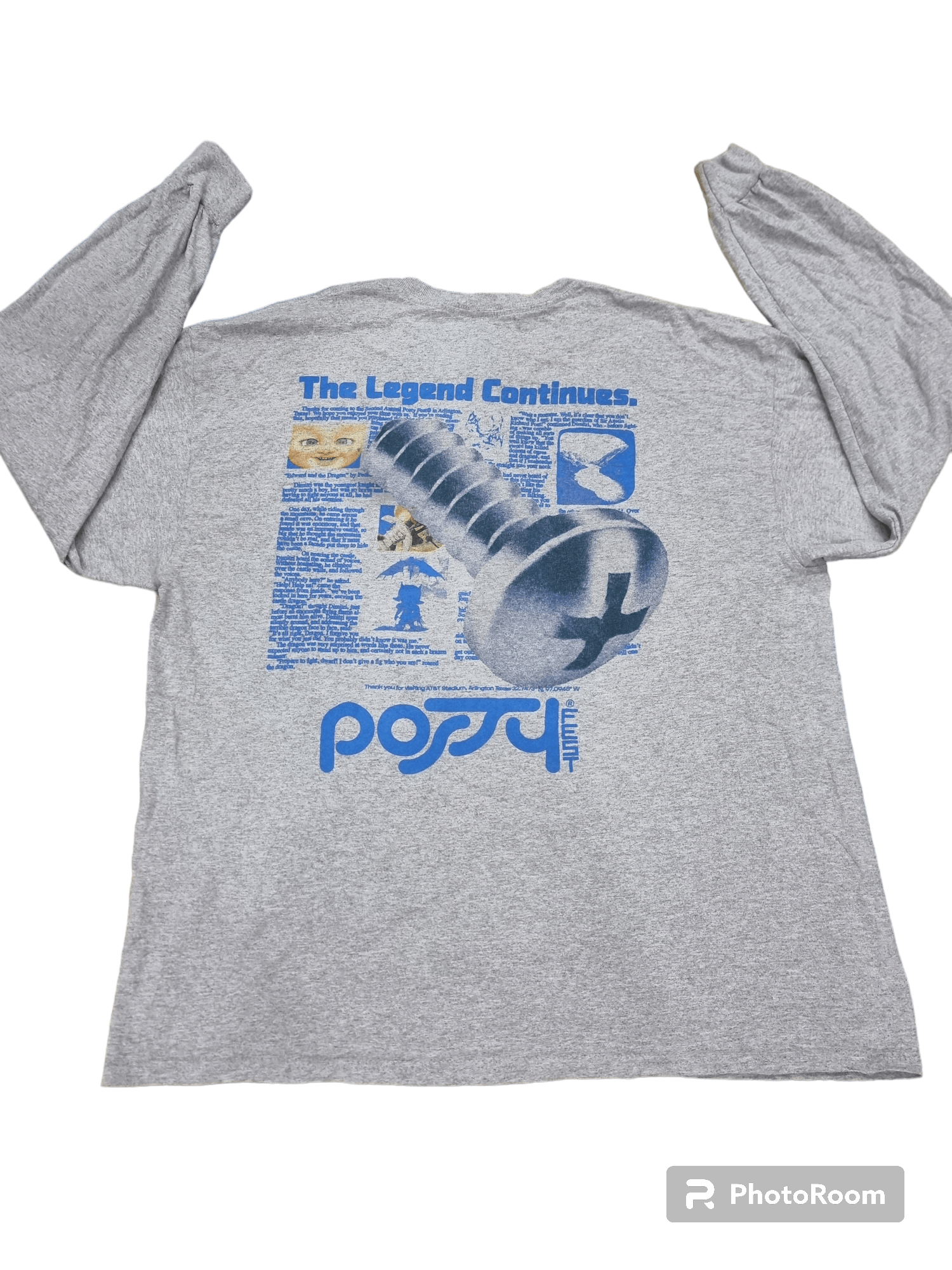 Posty Co Post Malone tour limited longsleeve shirt