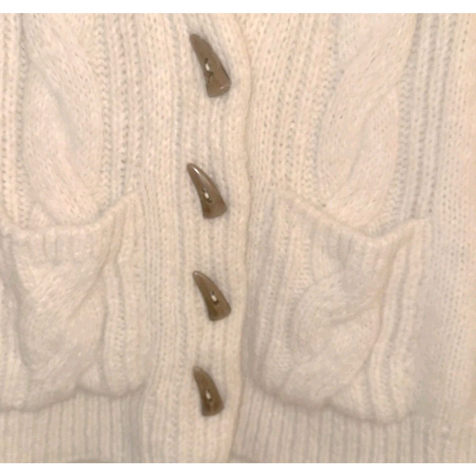 Faherty Faherty Winter Frost Line In Superfine Alpaca Cardigan Wool Size S / US 4 / IT 40 - 9 Thumbnail