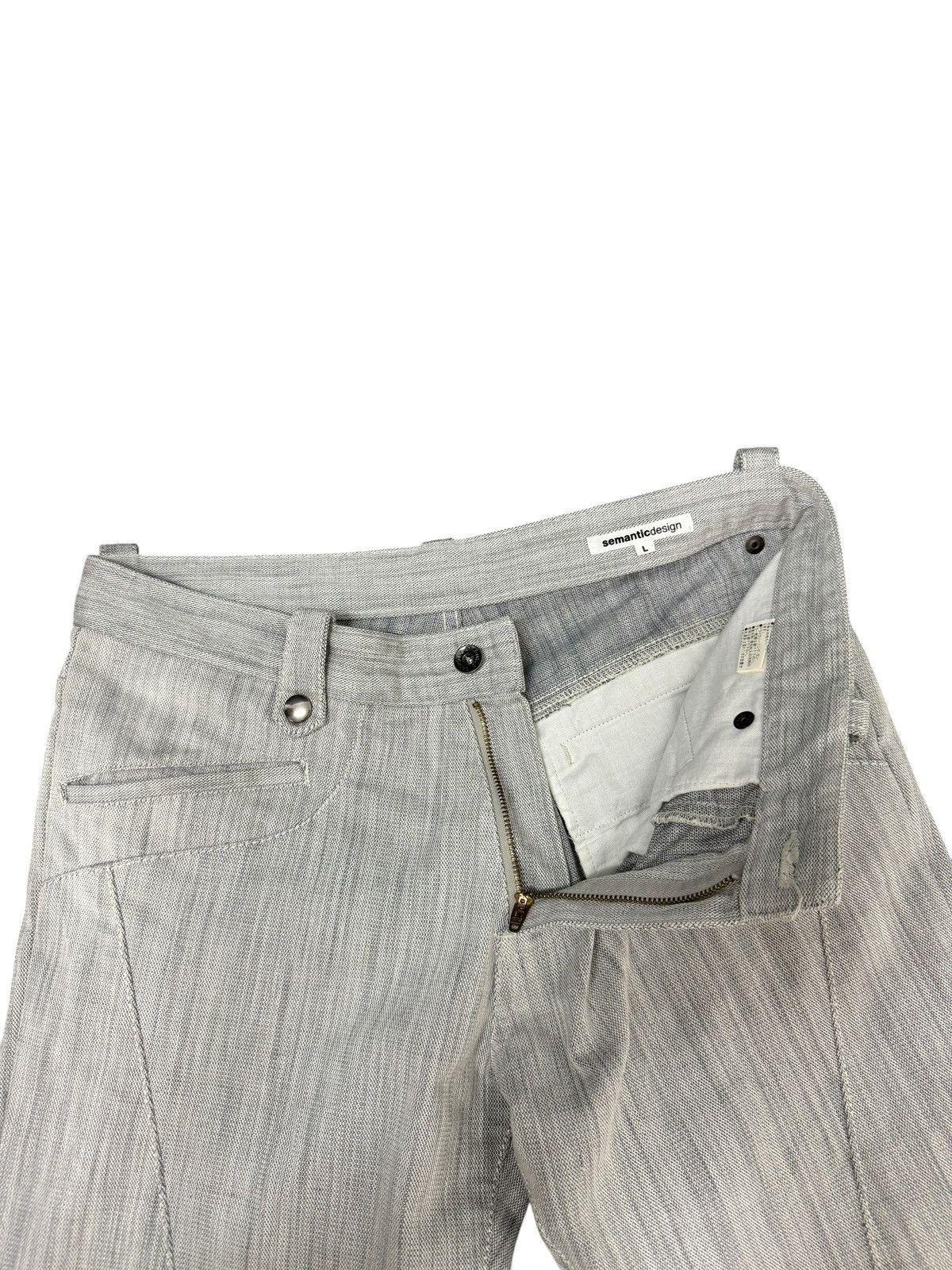 Japanese Brand Flare Jeans Semantic Design Boot Cut amiri lgb cdg 3🟦5 Size US 32 / EU 48 - 9 Thumbnail