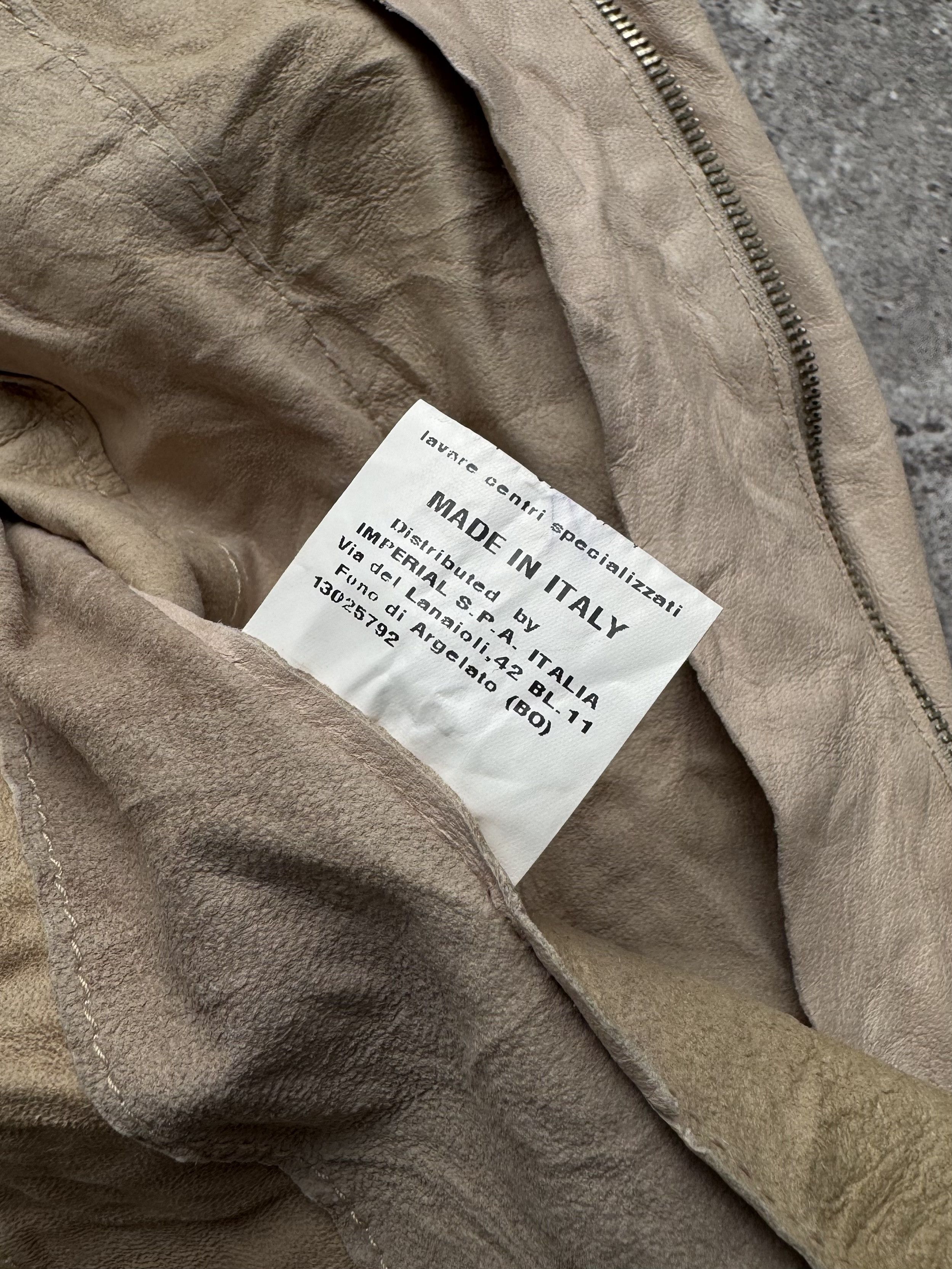 Japanese Brand Vintage Cropped Leather Jacket C666(V582) Size XS / US 0-2 / IT 36-38 - 9 Thumbnail
