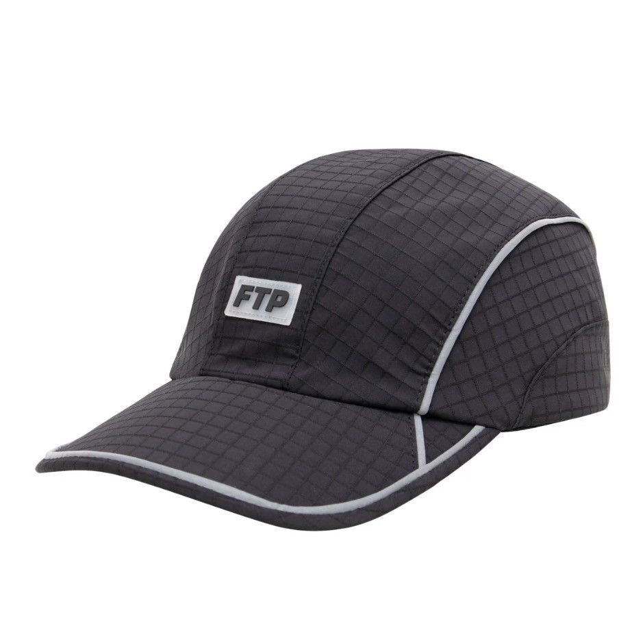 Fuck The Population FTP piping facemask running hat black Size ONE SIZE - 5 Thumbnail