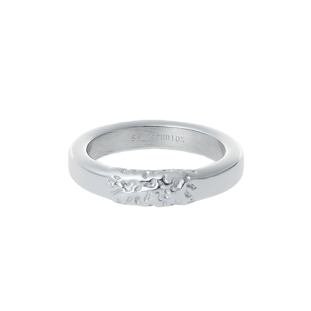 Jewelry Vintage Jewelry Rings Open Size Chrome Ring (Size 7-13) Size ONE SIZE - 5 Thumbnail