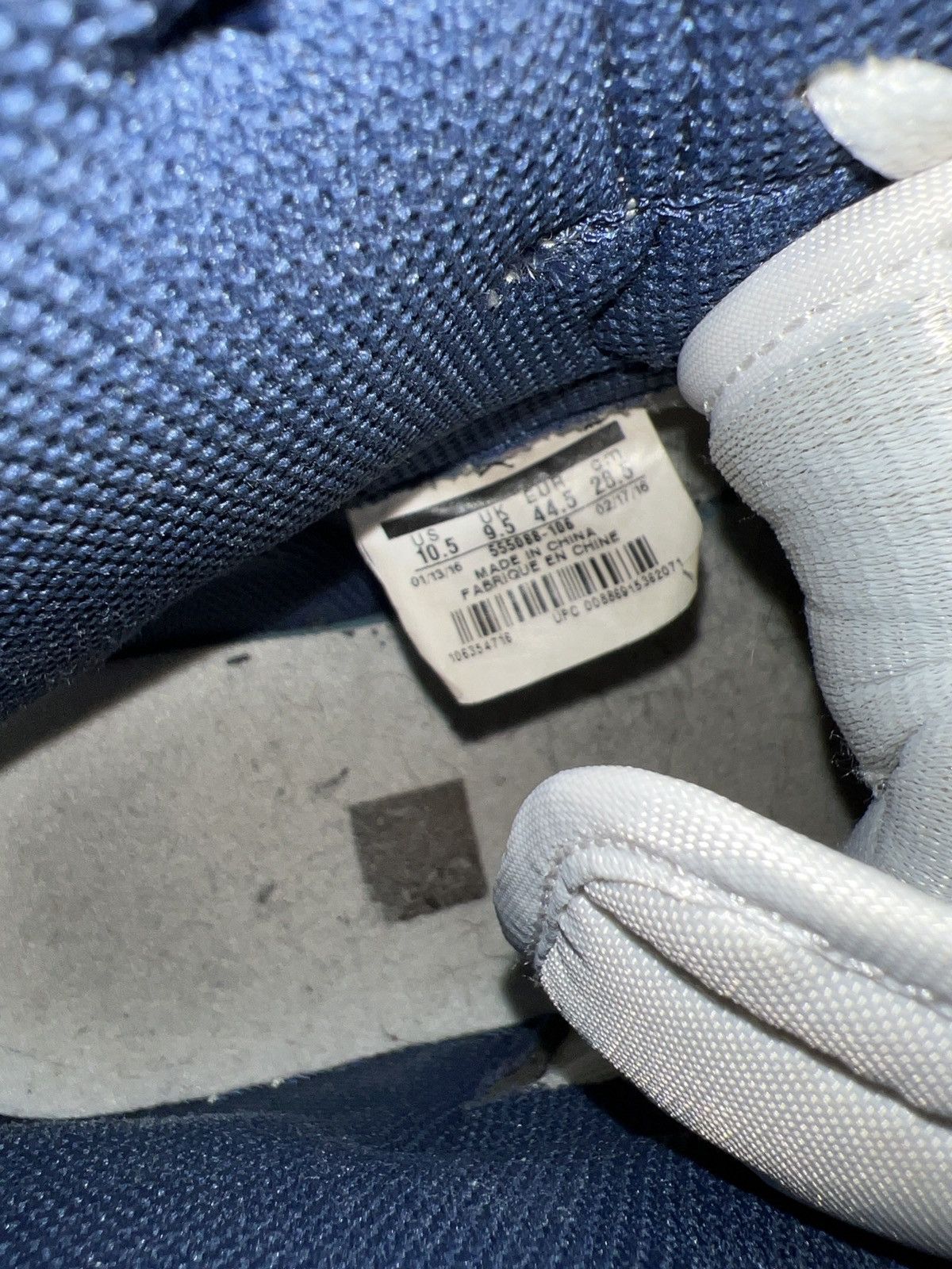 Nike Air Jordan 1 “Metallic Navy” (2017) Size US 10.5 / EU 43-44 - 6 Thumbnail