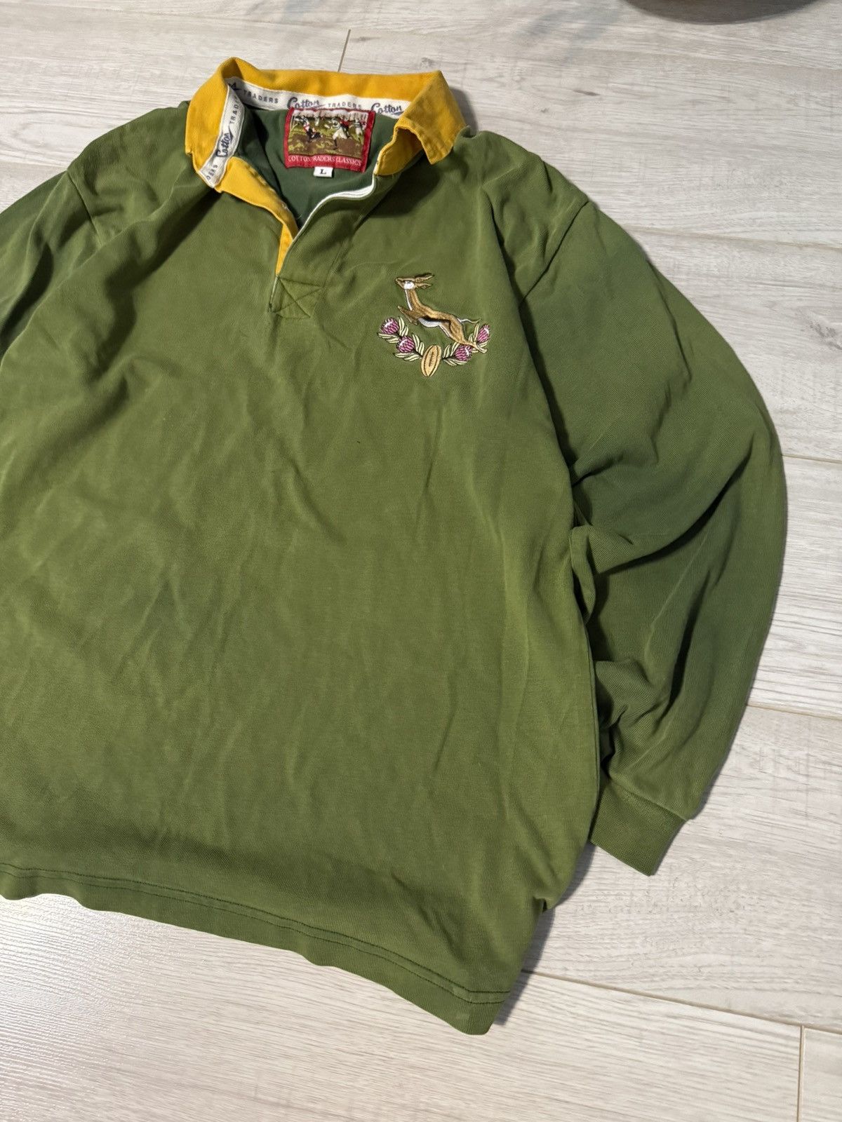 Cotton Traders Vintage 90’s Cotton Traiders South Africa rugby shirts Size US L / EU 52-54 / 3 - 2 Thumbnail