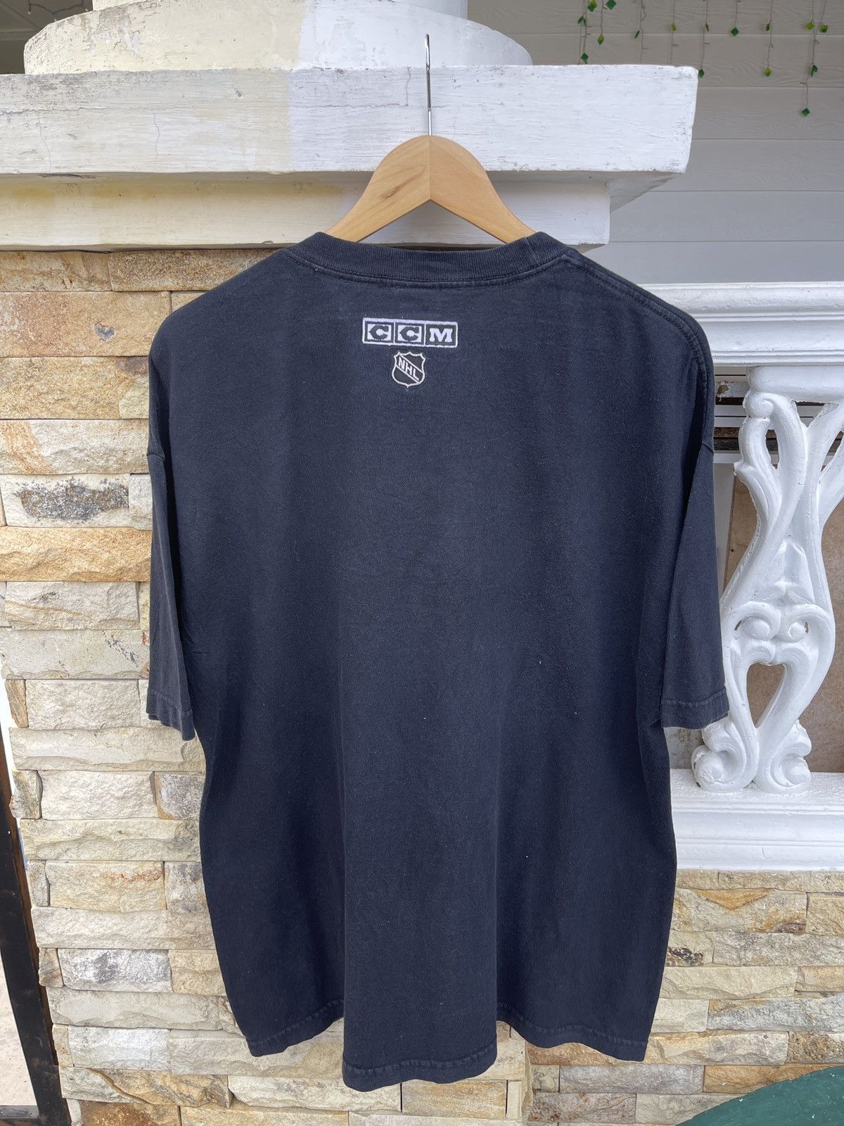 Ccm × NHL × Vintage Last Drop🔥Rare🔥Vintage CCM NHL Hockey Club T-Shirt Size US XL / EU 56 / 4 - 4 Thumbnail