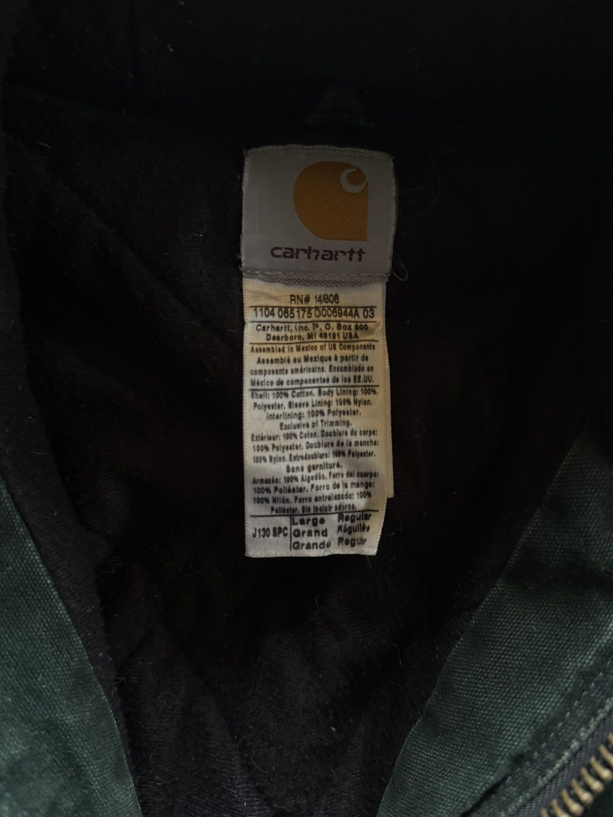 Carhartt 04s J130 SPC Carhartt Jacket Size US L / EU 52-54 / 3 - 5 Thumbnail