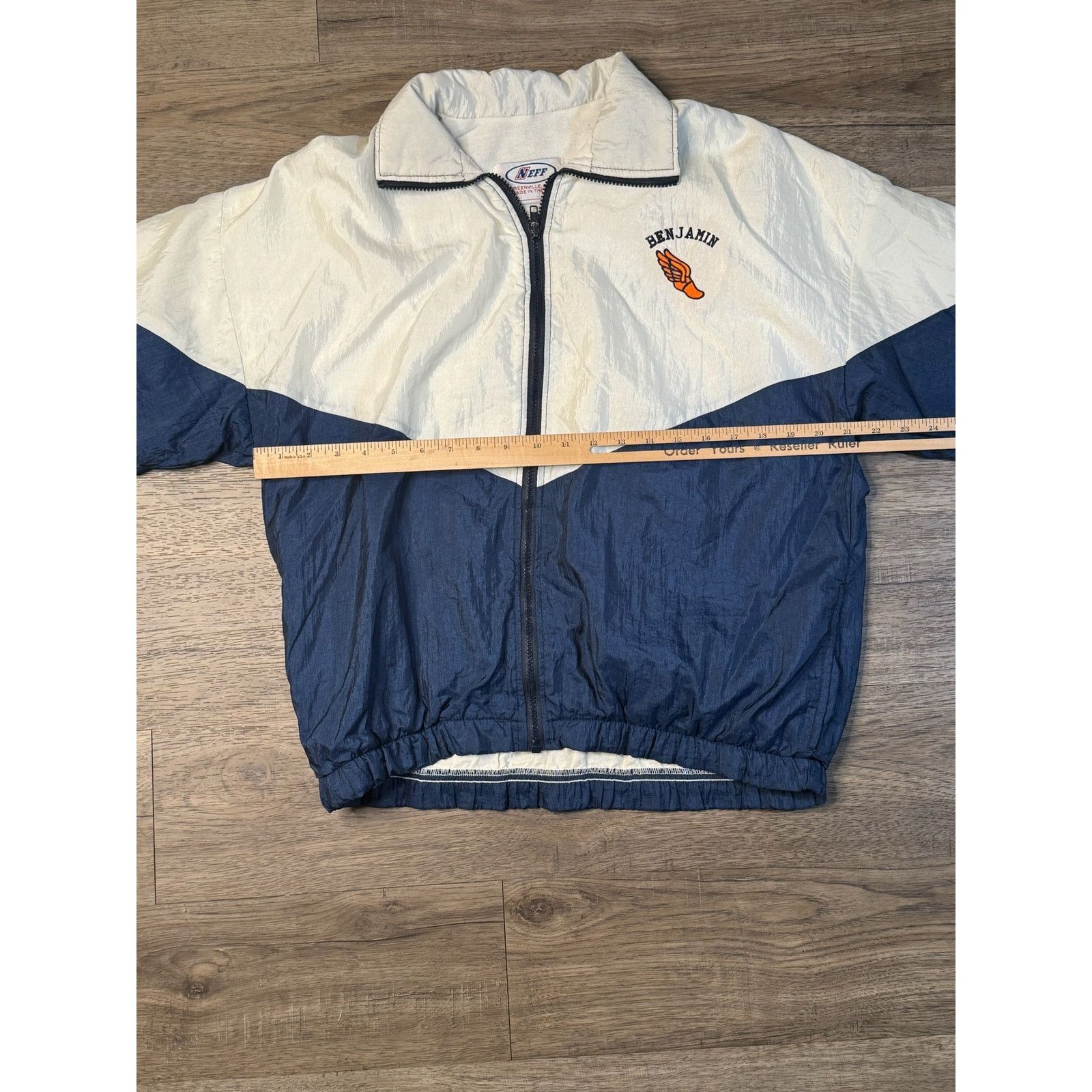 NEFF Vintage Neff Jacket Embroidered "Benjamin" BUCS Track Field Size US S / EU 44-46 / 1 - 7 Thumbnail