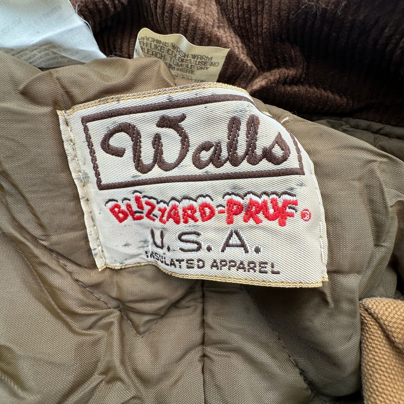 Walls Vintage Walls Blizzard Pruf Duck Canvas Coveralls 46 XL Tall Size US XL / EU 56 / 4 - 3 Thumbnail