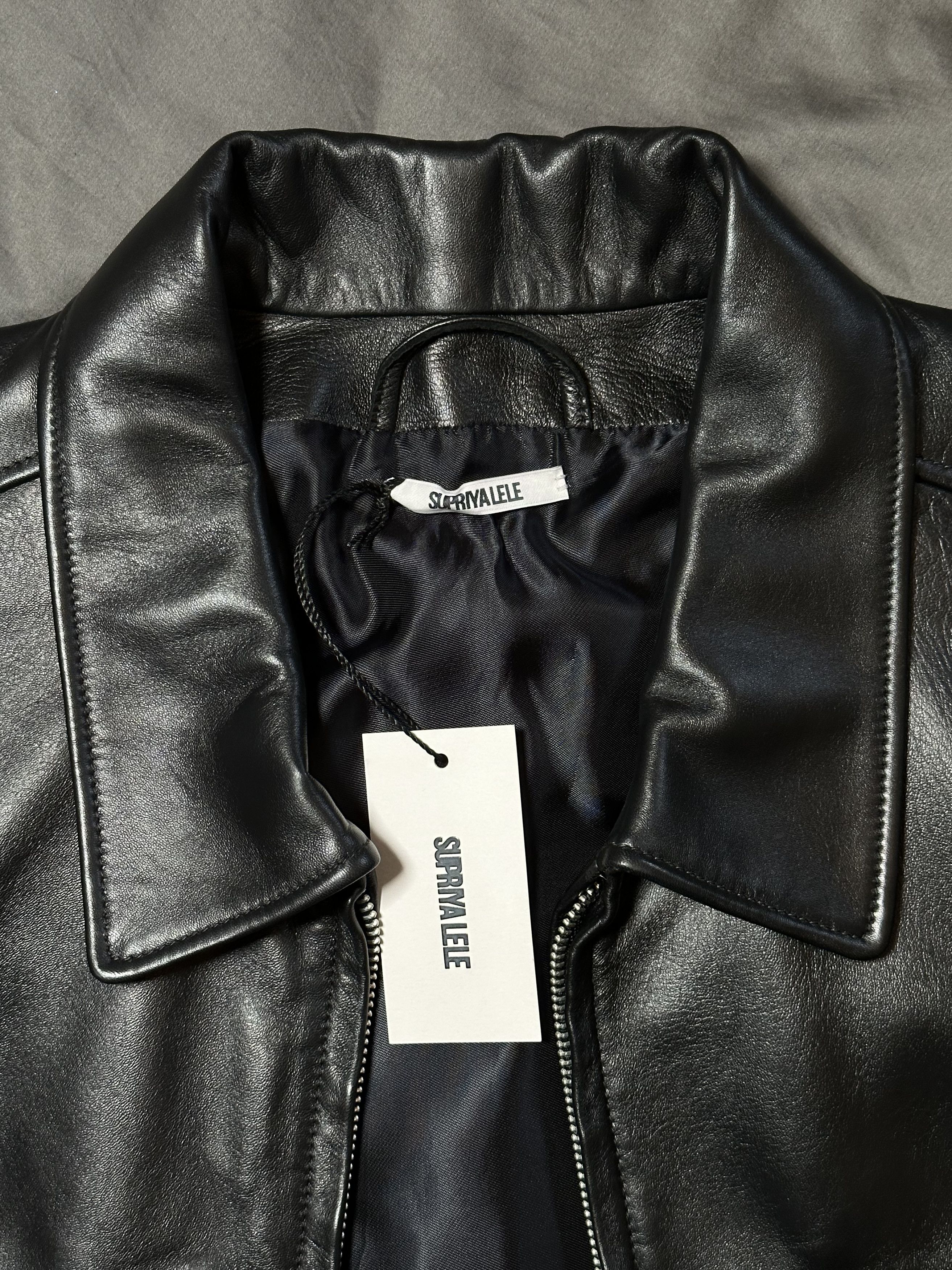 Other Black Leather Supriya Lele Jacket Size L / US 10 / IT 46 - 9 Thumbnail