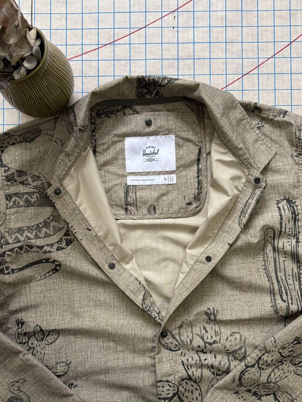 Herschel Supply Co. Herschel Supply Co Desert Prey Voyager Coaches Jacket Large Size US L / EU 52-54 / 3 - 7 Thumbnail