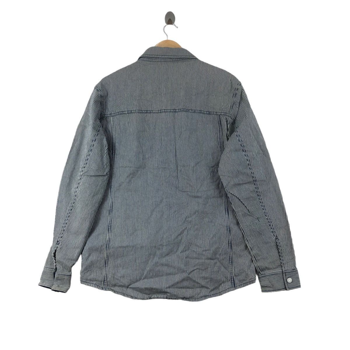Indigo × Japanese Brand BACK POINT Hikori Shirt Japanese Brand Indigo Size US L / EU 52-54 / 3 - 3 Thumbnail