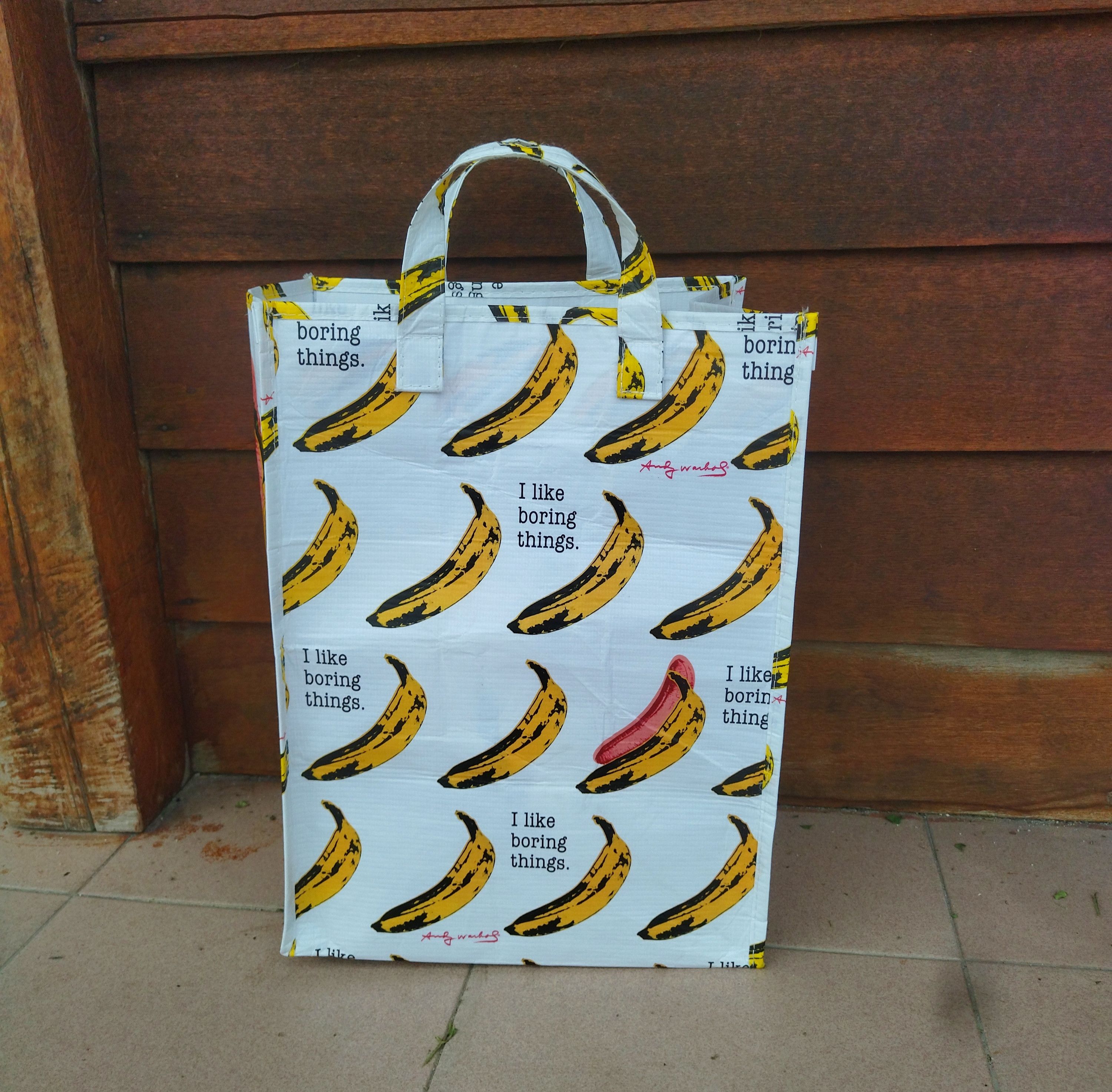 Andy Warhol Tote Bag original Canvas