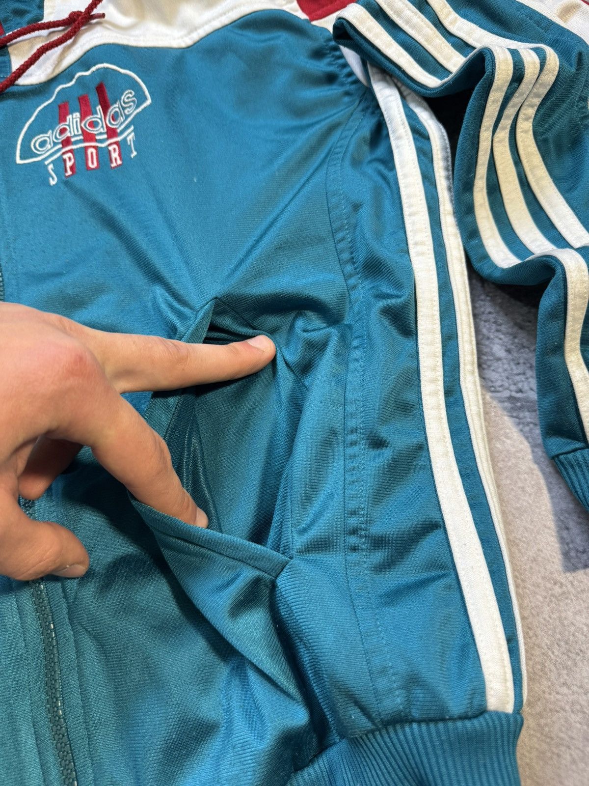 Adidas × Vintage Vintage Adidas Sport Zip Hoodie Size xs Size US XS / EU 42 / 0 - 11 Thumbnail