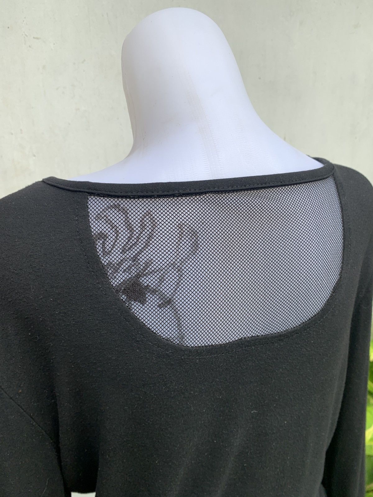 If Six Was Nine × Japanese Brand × Le Grande Bleu (L.G.B.) y2k LuiLuzy Grunge Graphic Lace Longsleeve Top Size L / US 10 / IT 46 - 10 Thumbnail