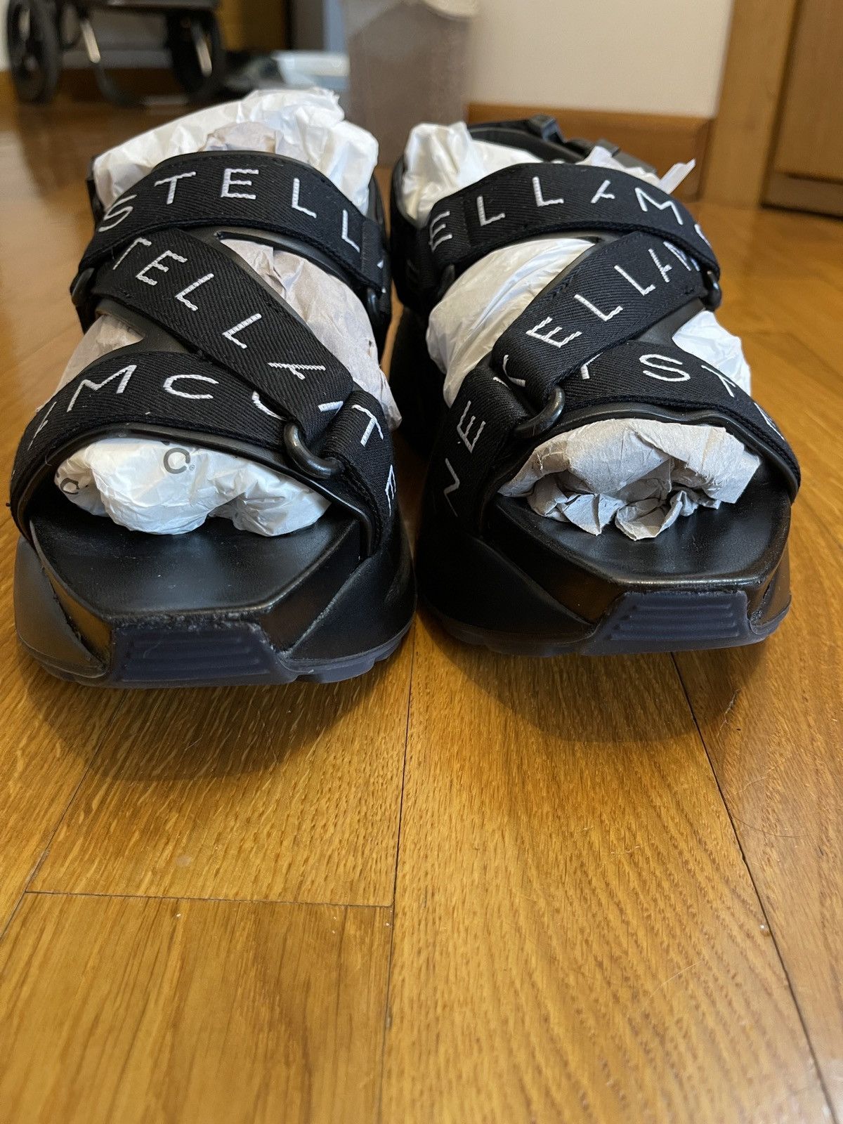 Stella McCartney Stella McCartney Eclypse platform sandals Size US 7 / IT 37 - 6 Thumbnail