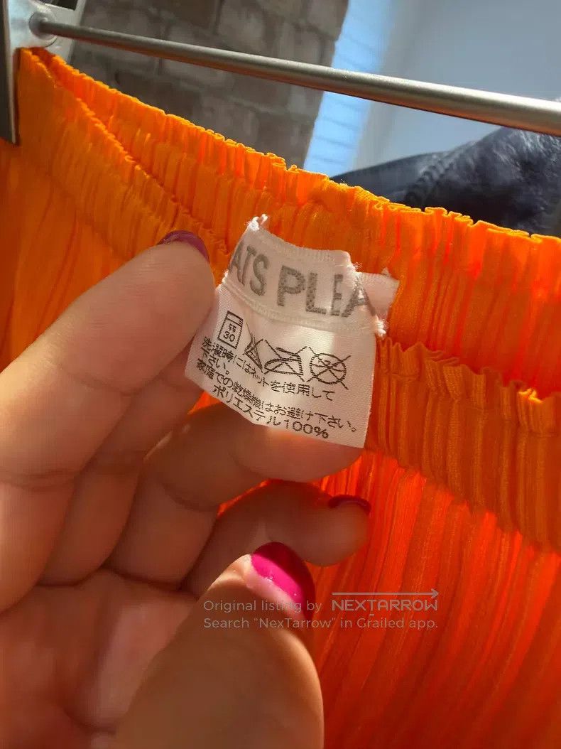 Issey Miyake Issey Miyake Orange Pants Size 25" / US 0 / IT 36 - 3 Thumbnail