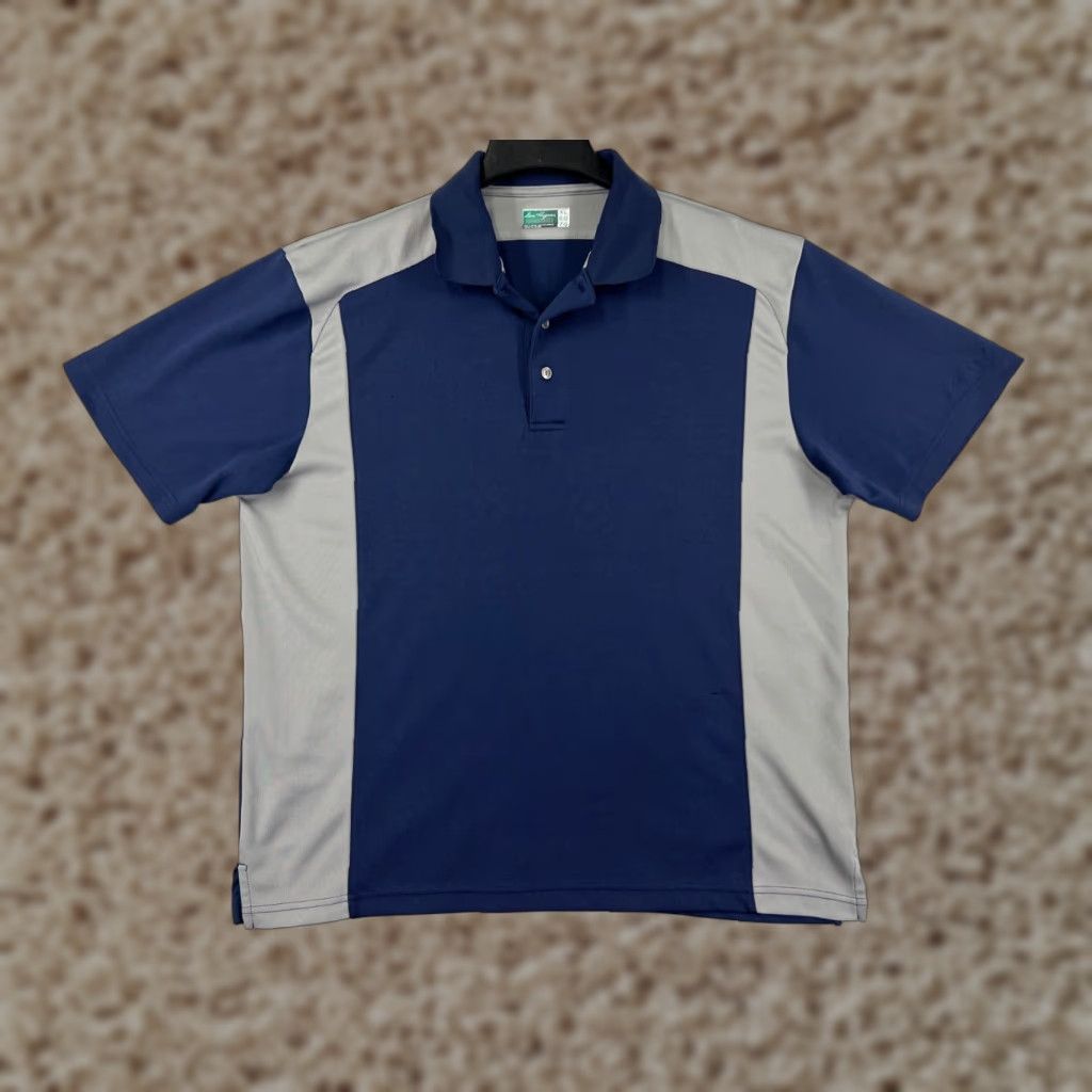 Hogan VINTAGE Ben Hogan Polo Shirt Mens XL Blue Gray Bowling Shirt Style Golf Golfer Size US XL / EU 56 / 4 - 1 Thumbnail