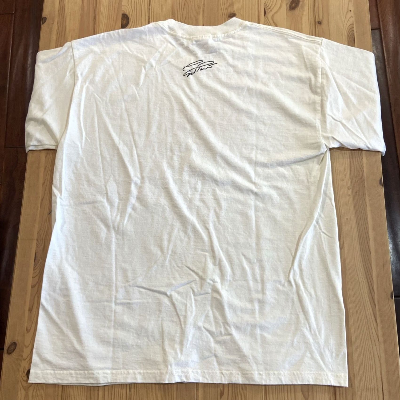 Fruit Of The Loom VINTAGE 2002 Engelbert Humperdinck definition of love T Shirt Large Mens White Cotton 1990s Fruit of the Loom Regular Size L Size US L / EU 52-54 / 3 - 6 Thumbnail