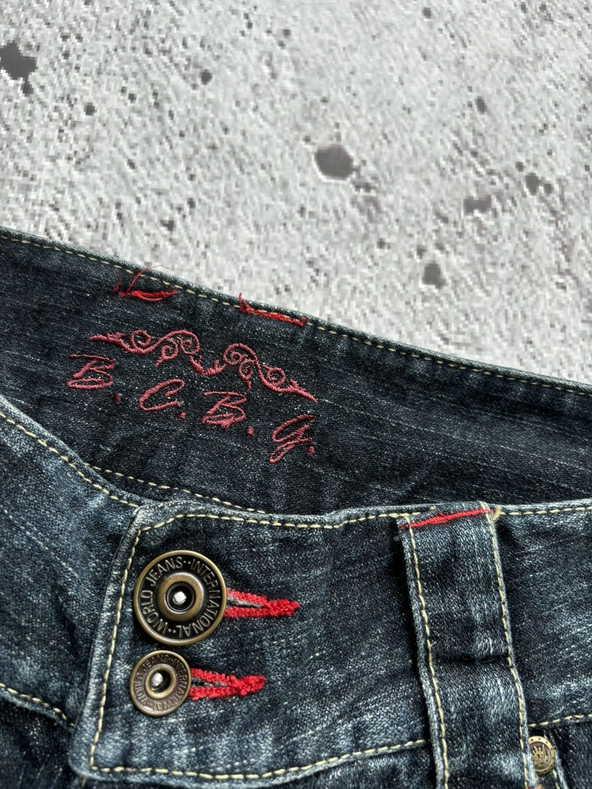 Hysteric Glamour 2000's bcbg Bootcut style Denim jeans Size US 32 / EU 48 - 9 Thumbnail
