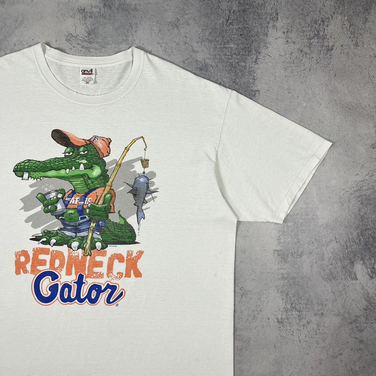 MLB Vintage MLB Redneck Gator humor y2k parody tee 90’s Size US XXL / EU 58 / 5 - 3 Thumbnail