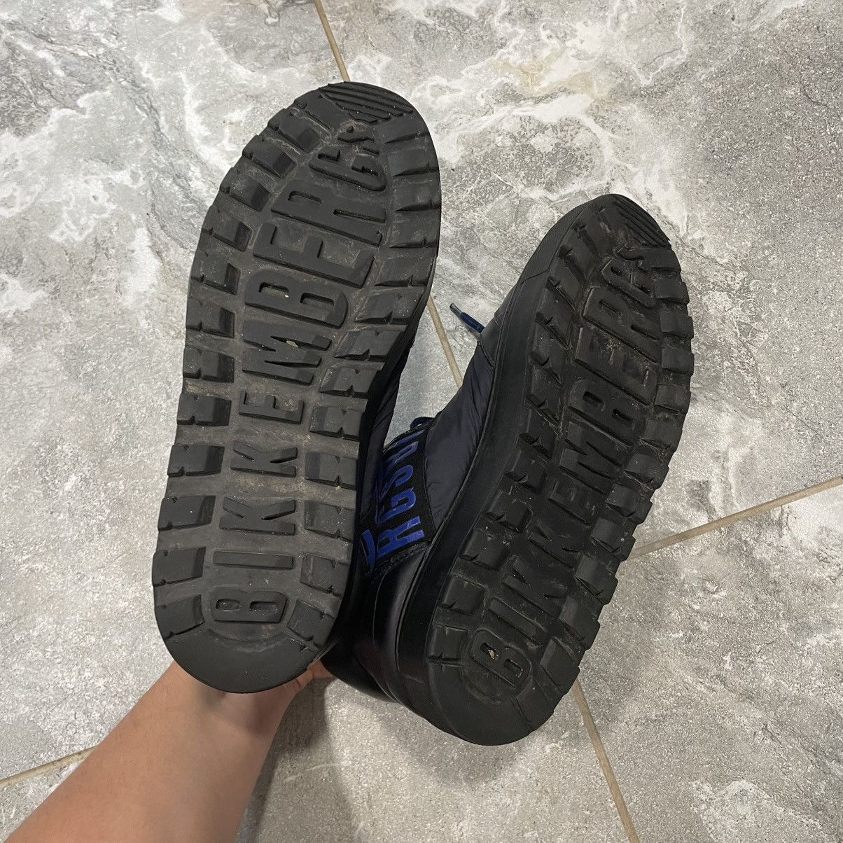 Designer × Dirk Bikkembergs Dirk Bikkembergs Black High Top Shoes Boots sneakers Size US 10 / EU 43 - 9 Thumbnail