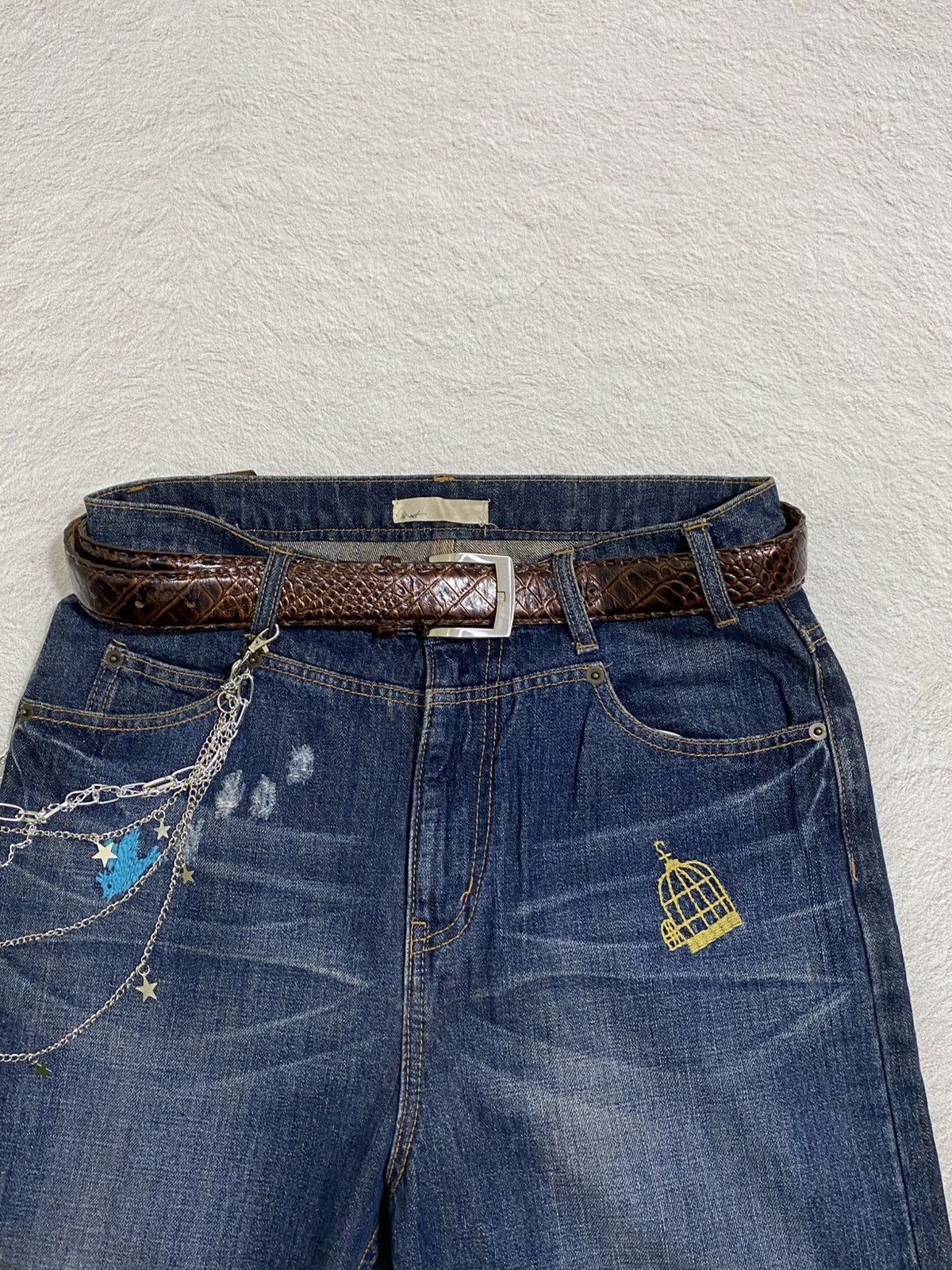 Issey Miyake × Japanese Brand × Ne-Net SICK💰 Ne Net by Issey Miyake Denim Size US 29 - 6 Thumbnail