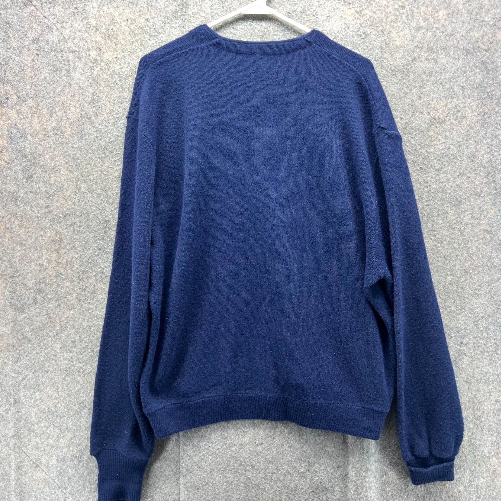 Vintage VINTAGE Arnold Palmer Robert Bruce Cardigan Mens XL Blue Acrylic 60s Sweater Size US XL / EU 56 / 4 - 2 Thumbnail