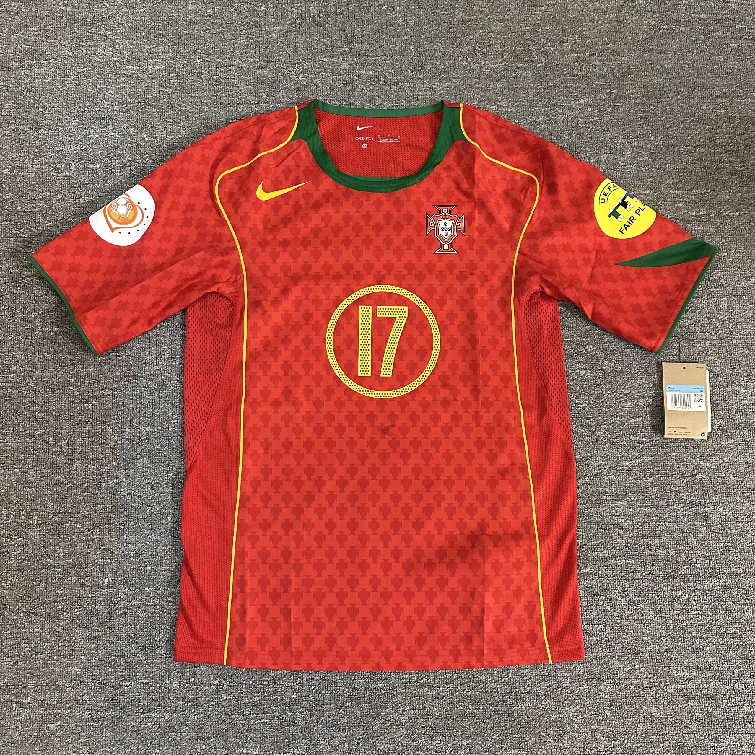 Other 2004 Portugal #7 C Ronaldo Jersey Size US XL / EU 56 / 4 - 1 Thumbnail