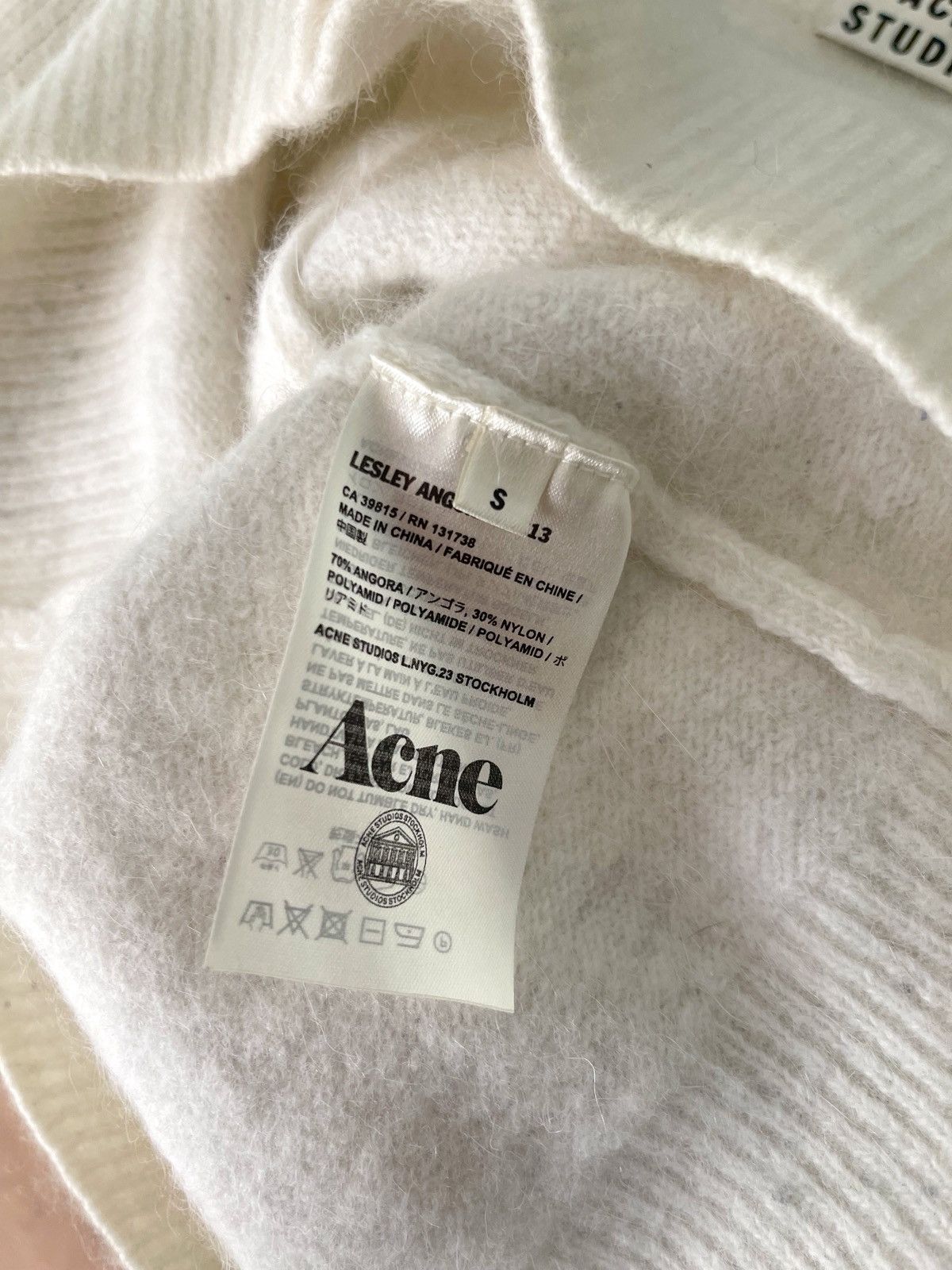 Acne Studios Acne Studios Lesley Angora PSS13 Knit Cardigan Size S / US 4 / IT 40 - 4 Thumbnail